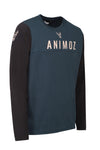 MAILLOT ML WILD ANIMOZ - NAVY