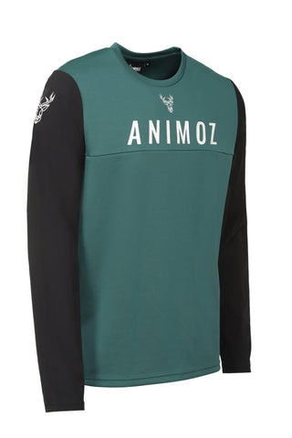 MAILLOT ML WILD ANIMOZ - GREEN