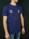 T-SHIRT BIKE HOME BLEU - ANIMOZ -30%